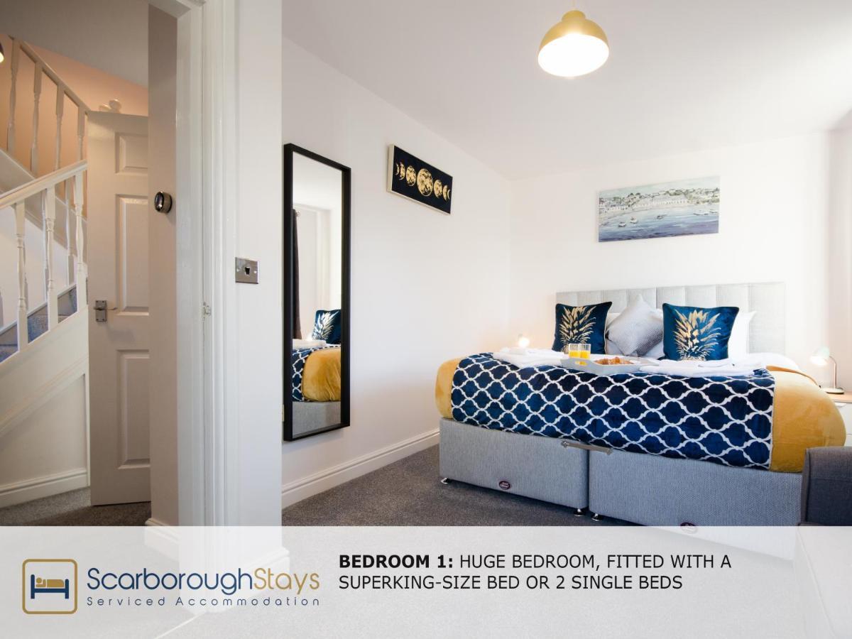 Hibernia Place, 3 Bedroom Townhouse With Patio & Seating Area - Free Parking Scarborough Exterior photo